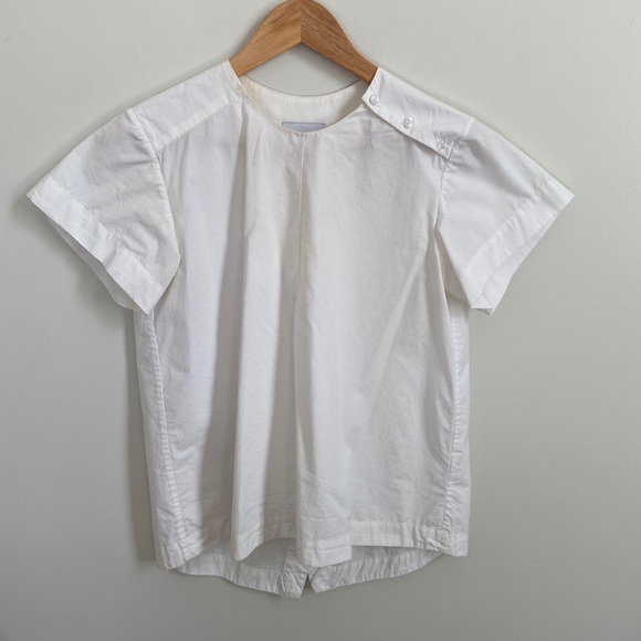 FABIANA PIGNA White Cotton Blouse - Picture 1 of 11